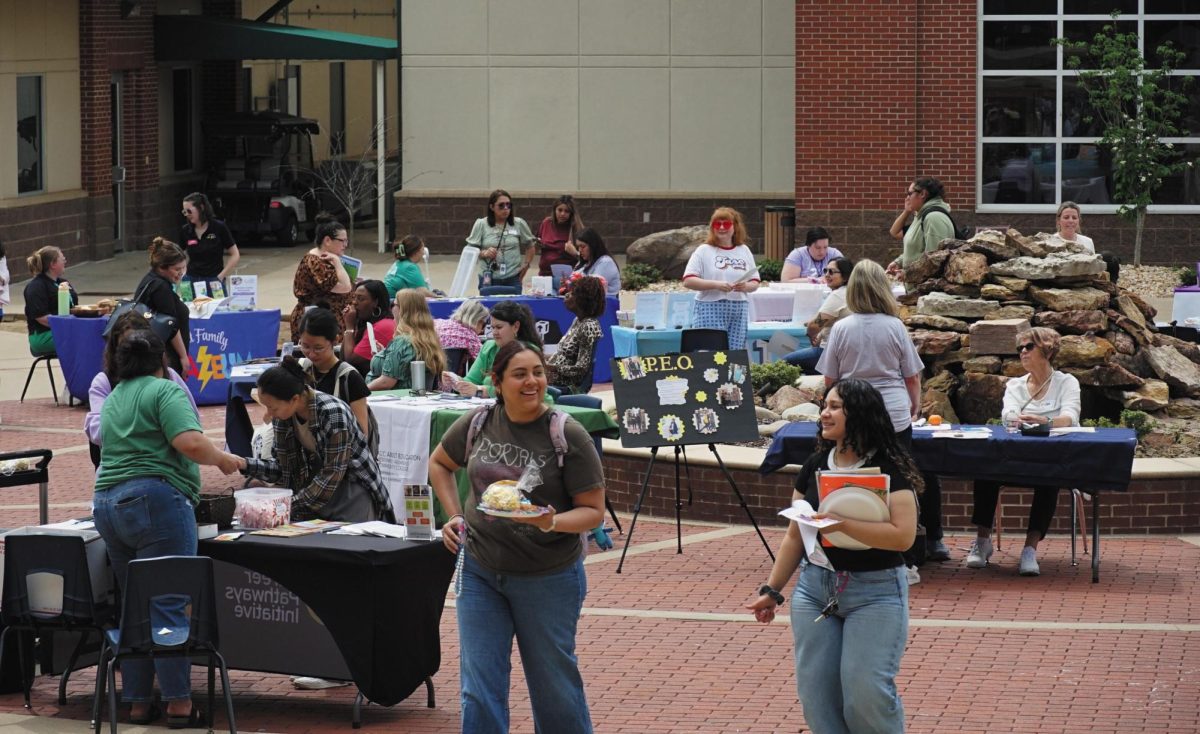 The April parent fair brought together 20 different organizations offering services and resources.