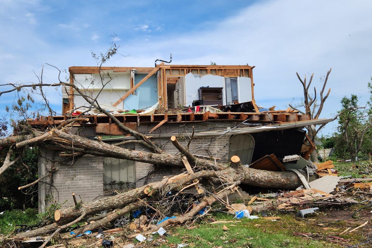 The home of Jean and Professor Steve Voyak was a loss in the May 2024 tornadoes.
